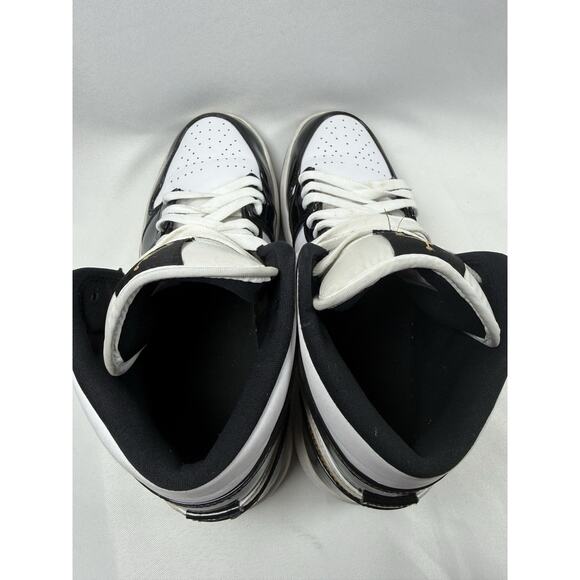 Size 9.5 - Jordan 1 Mid SE Patent Black Gold main image 15